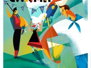 Gaga Estudio Diseña el Cartel del Carmín 2024